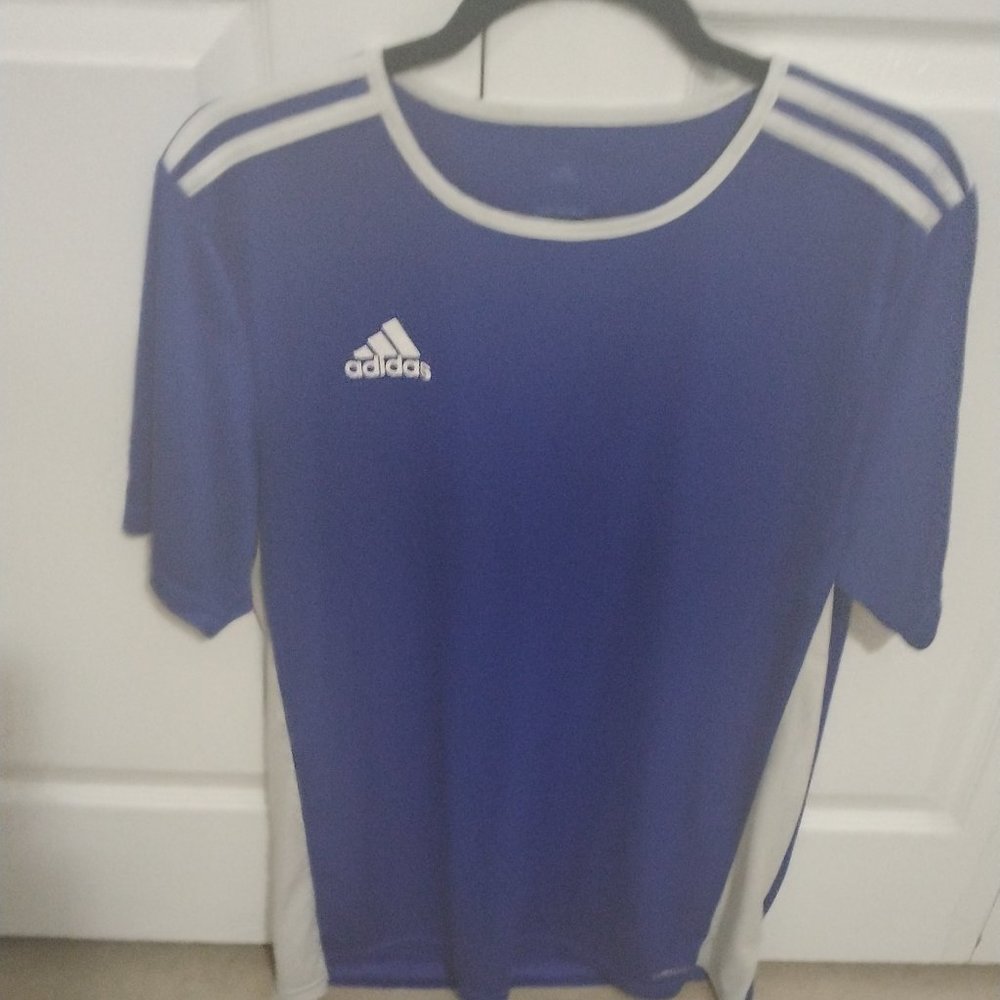 Adidas Climalite Soccer Jersey (Mens-Large)